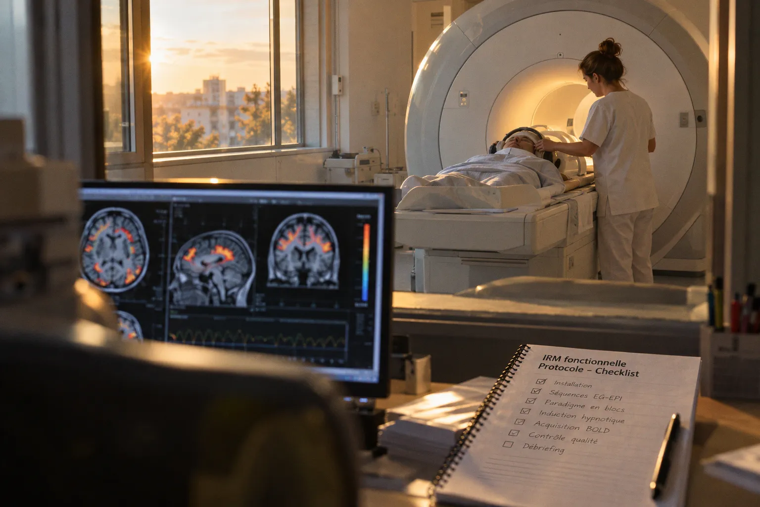 IRM fonctionnelle et hypnose : la checklist du protocole