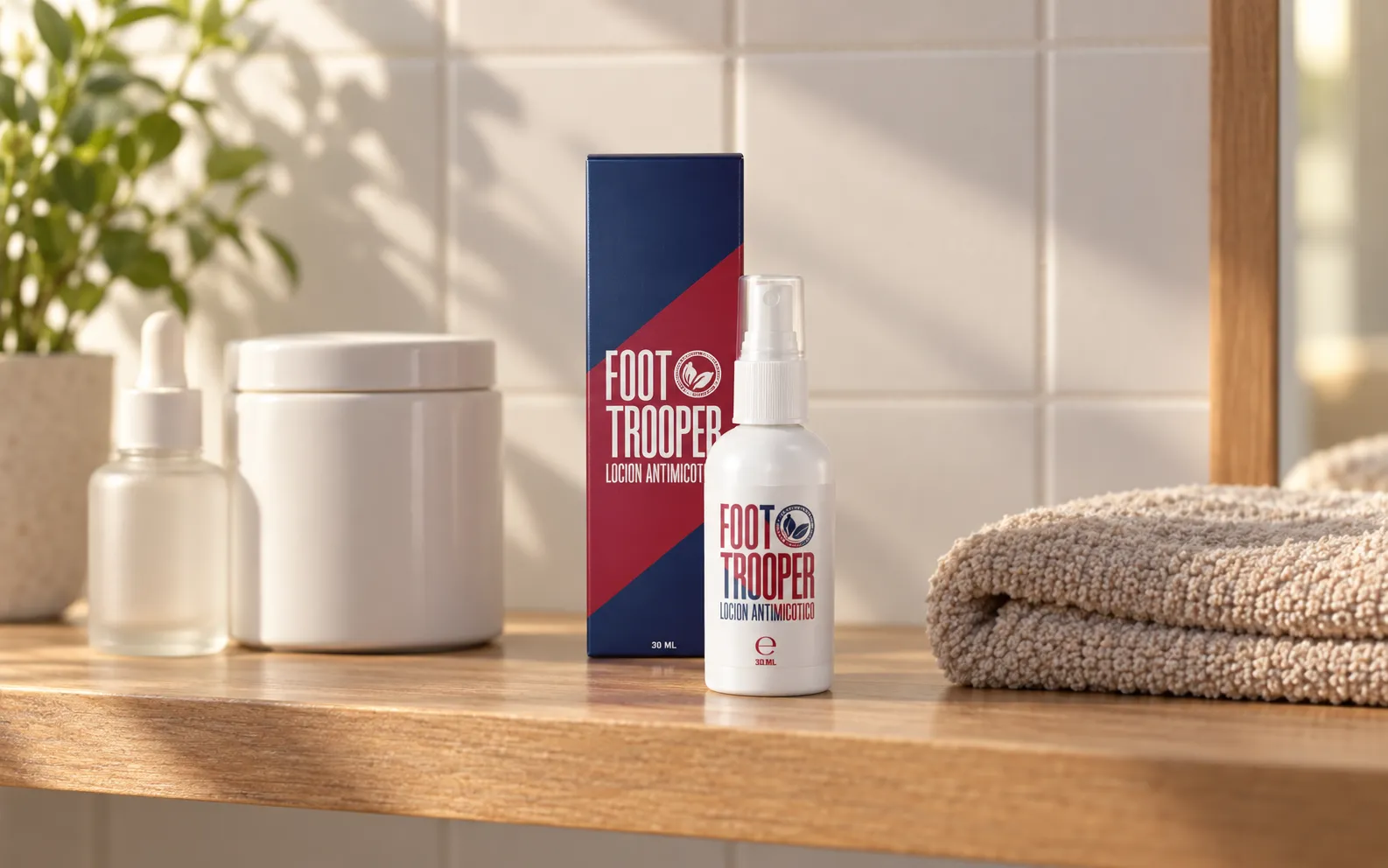 Foot Trooper-fungus remedy — le produit au quotidien