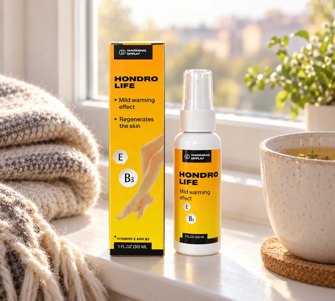 Hondrolife — le produit au quotidien