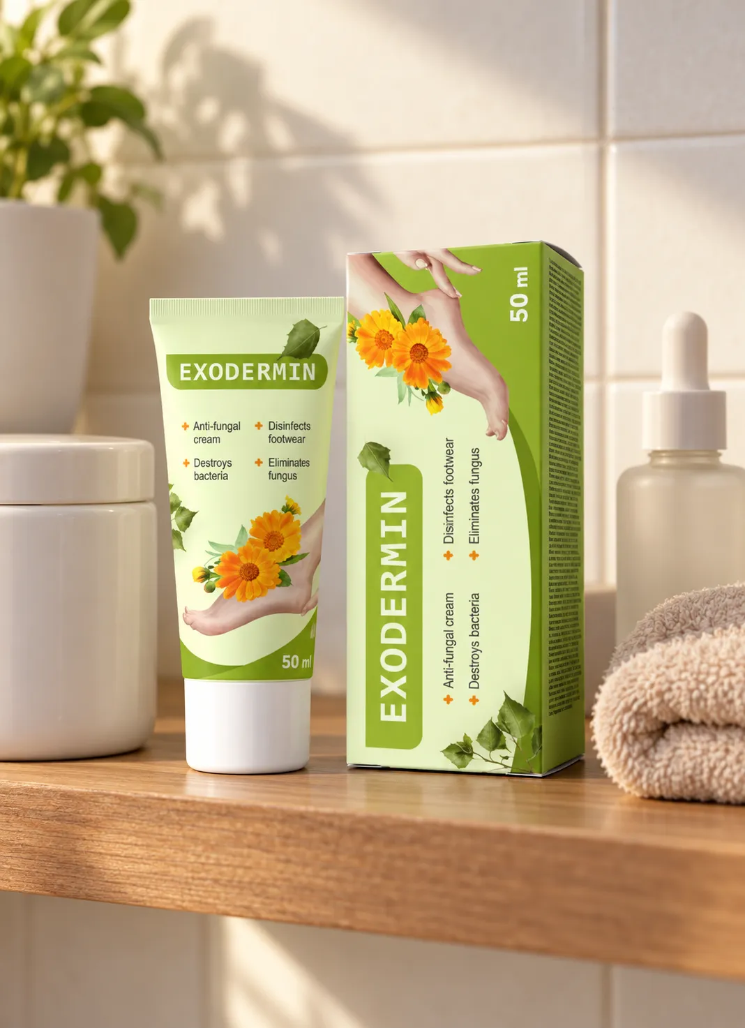 Exodermin — le produit au quotidien