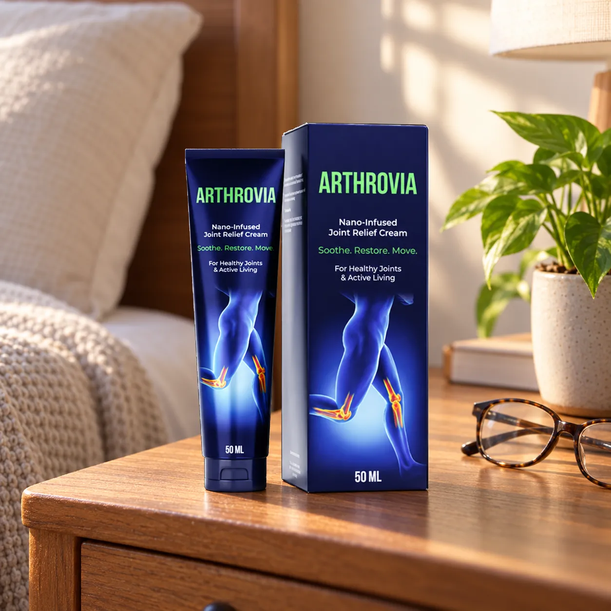 Arthrovia — le produit au quotidien