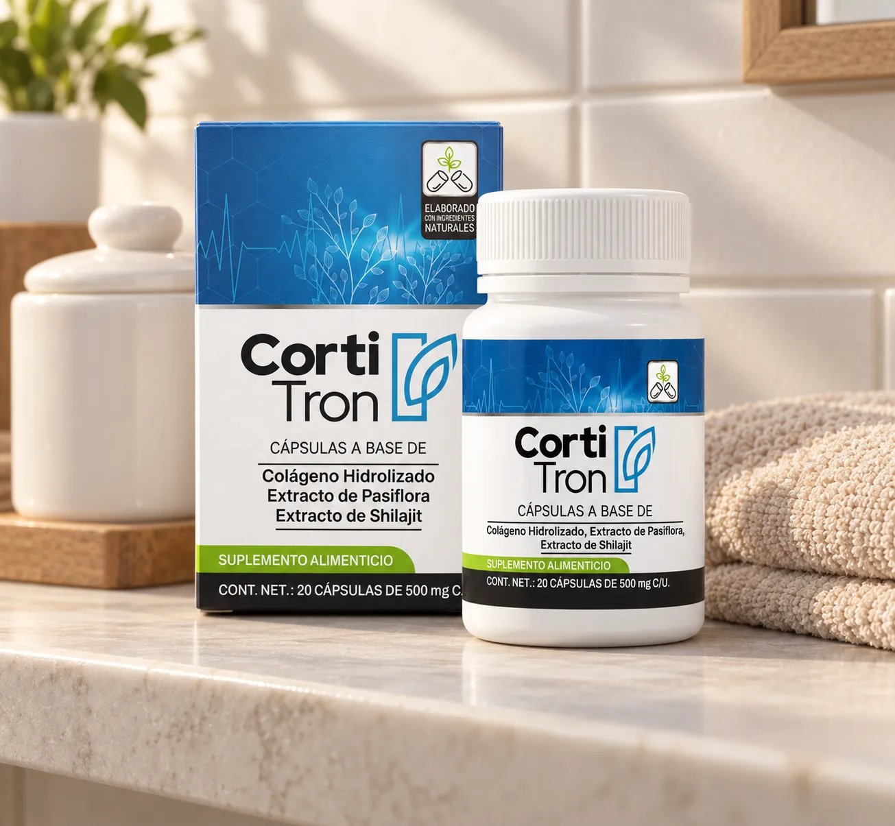 Cortitron — le produit au quotidien