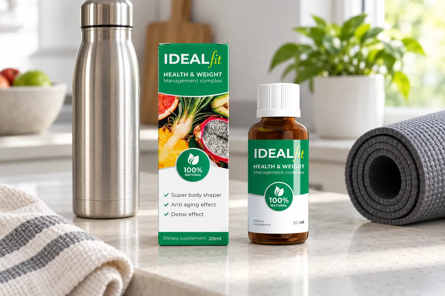 IdealFit — le produit au quotidien