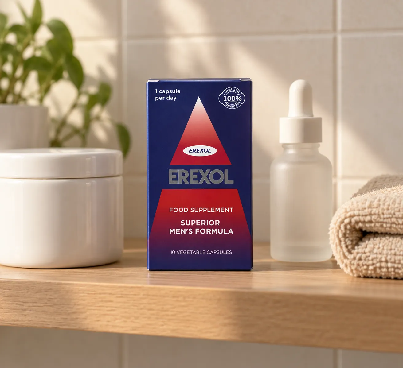 Erexol — le produit au quotidien