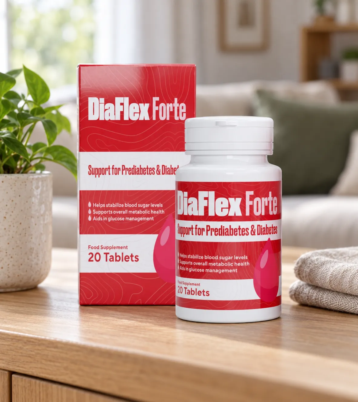DiaFlex Forte — le produit au quotidien